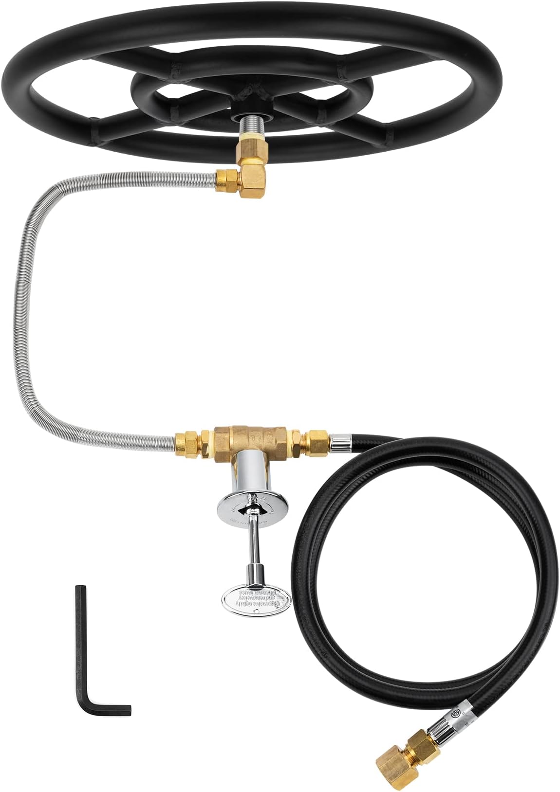 12inch Propane Gas Fire Pit Stainless Steel Burner Ring