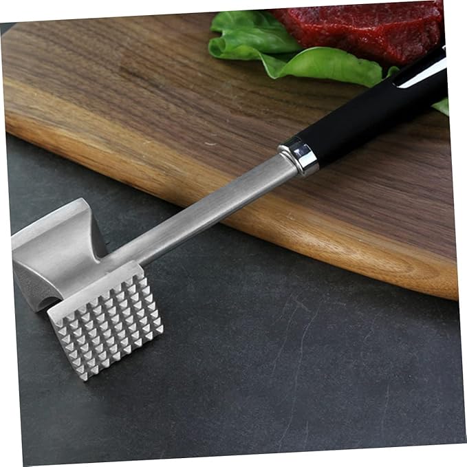 Martillo Ablandador de Carne de Acero Inoxidable 27 cm miniatura 4