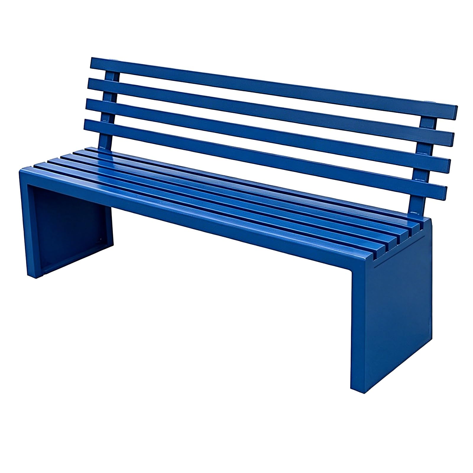 Banquette 2 places acier galvanisé sans entretien pour jardin