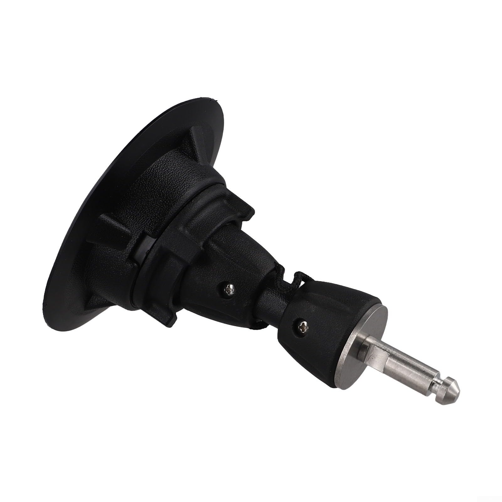 Windsurf-Mast-Basis mit 360-Grad-Drehgelenk, PVC-Segelgrundplatte für Windsurfen, niedriges Profil, Sehnengelenk, Windsurf-Board-Hardware, schwenkbarer Mastfuß