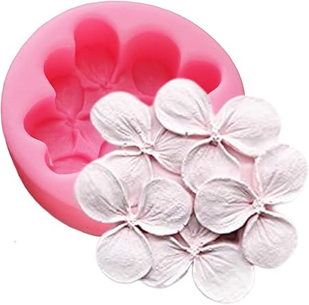 Amazon Co Jp Ever Garden あじさい 紫陽花 花 シリコンモールド アロマハイストーン 石膏 手作り 石鹸 レジン 樹脂 粘土 型 抜き型 ホビー