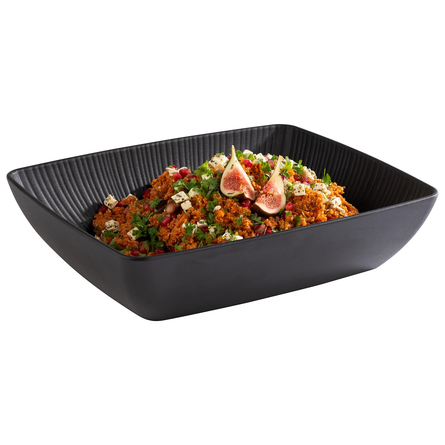 APS Nero 85276 GN 1/2 Bowl 32.5 x 26.5 cm Height 7.5 cm 3.5 litres Black, 32,5 x 26,5 x 7,5 cm (GN 1/2) - Image 2