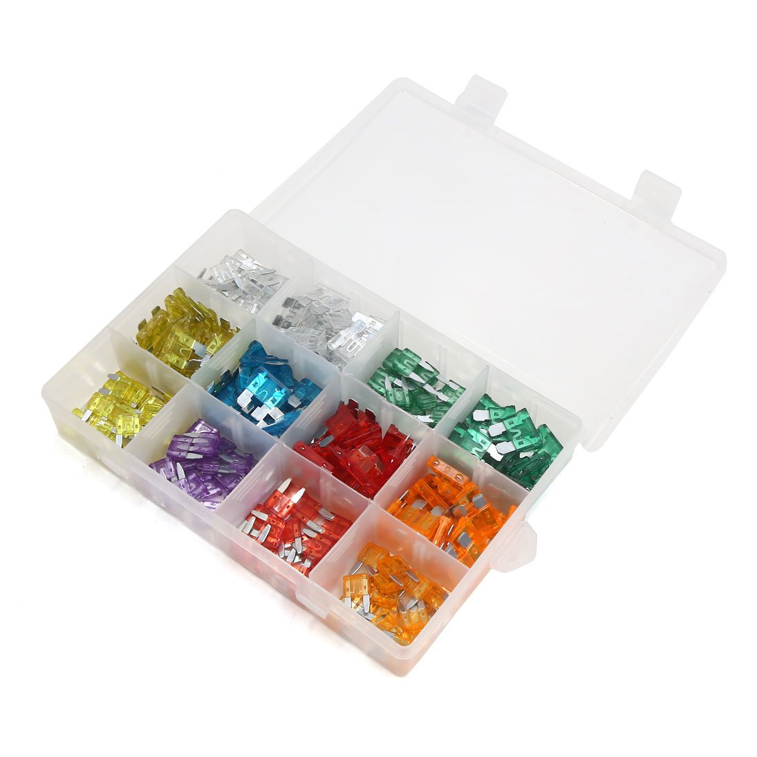 240 個 5A 10A 15A 20A 25A 30A 35A ミニミディアム カー ケーシング ブレード スタイル ヒューズ キ