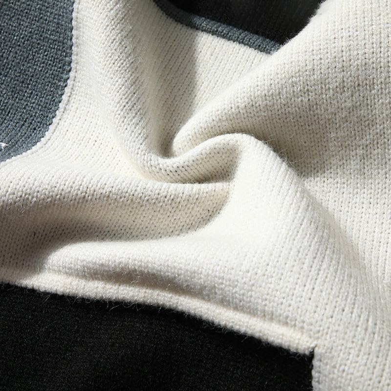 Pull décontracté à manches longues pour homme au style coréen moderne