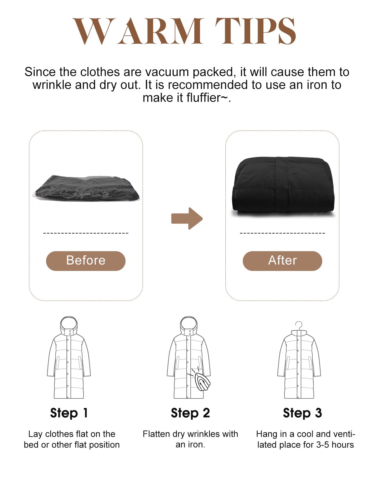 Vancavoo Doudoune Femme Longue Manteaux à Capuche Hiver Matelassée Épaisse Veste Chaude Parka Blouson Outercoat avec Zippé