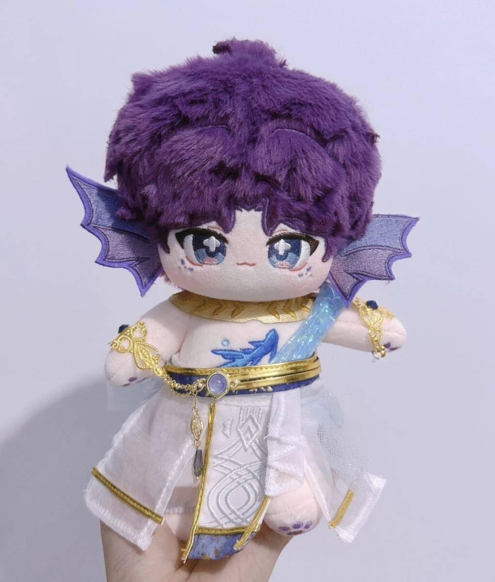 Amazon.co.jp: スケルトン 20cm 人魚耳 お洋服付き ホムラ ぬいぐるみ