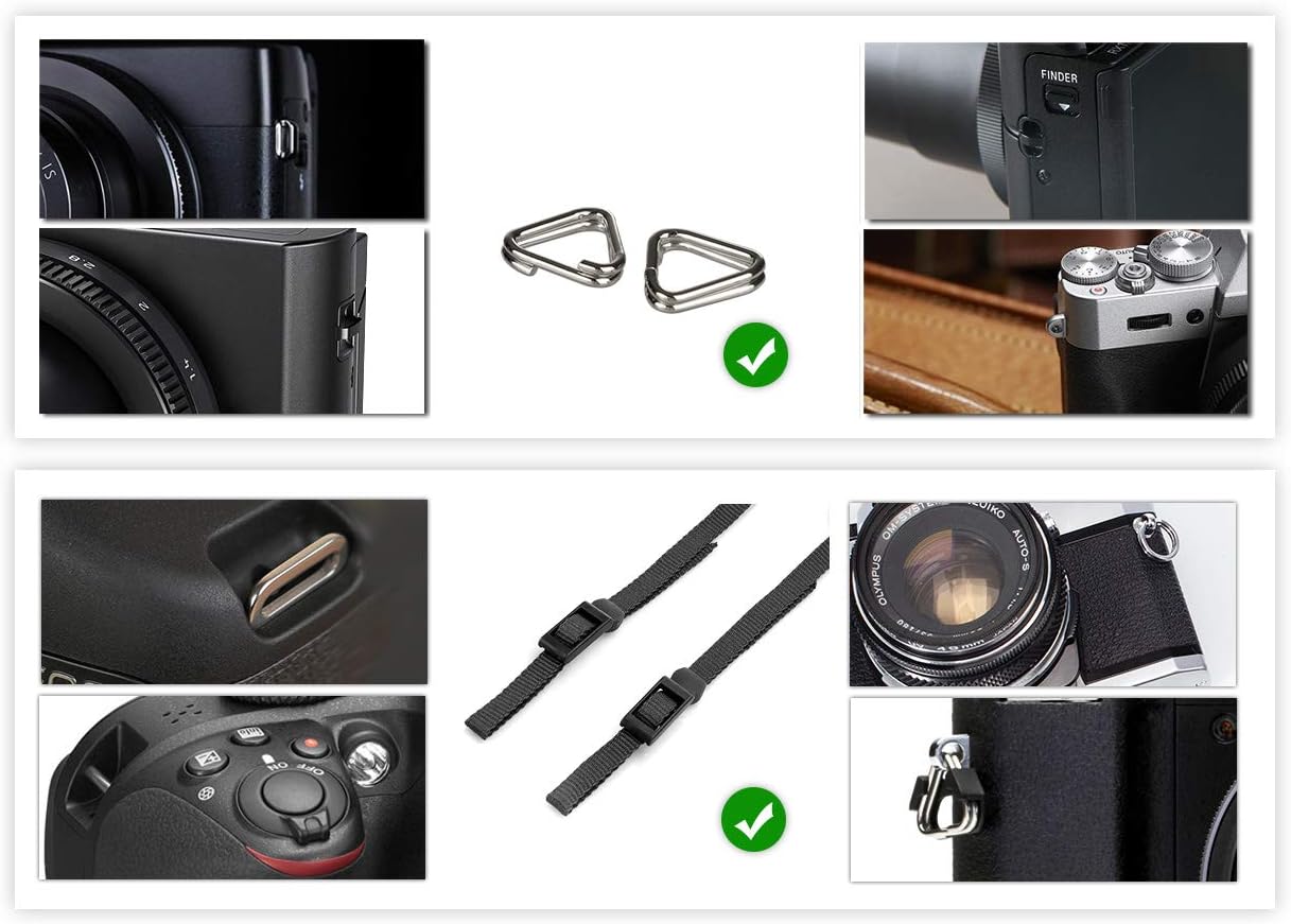 TARION Camera Strap Adjustable DSLR Camera Neck Strap Belt Retro Film Camera Shoulder Strap Vintage Soft Long Rope Universal Cord for Women Men SLR Mirrorless Cameras Simple Grey(Upgraded Version) Gray (Upgraded Version) Gray (Upgraded Version) image 2 of 7 B00WSBIDA8