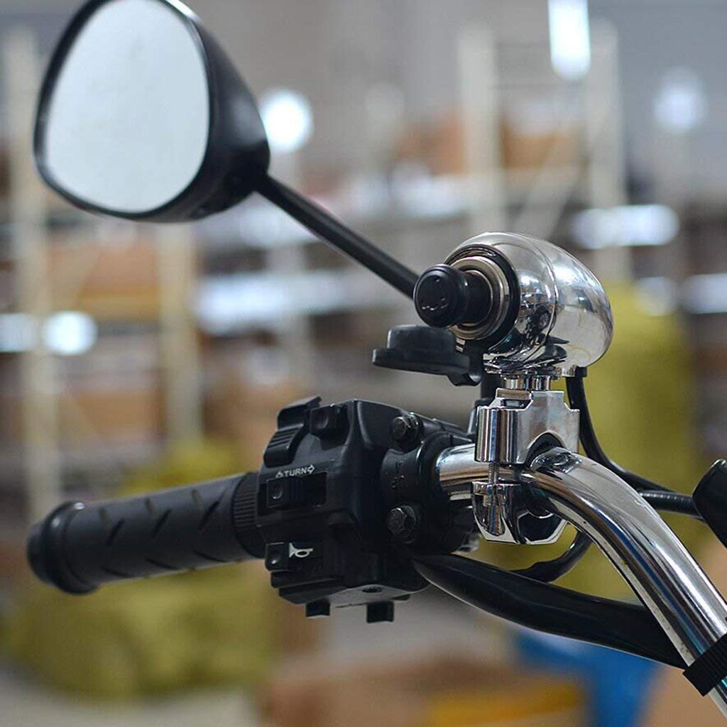 12V-24V Moto Manubrio Power Accendisigari con Portasigarette per Moto