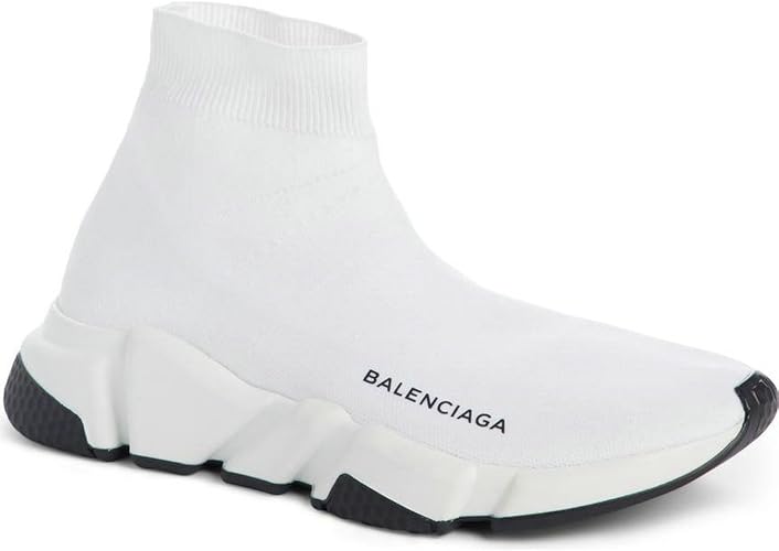 Balenciaga Speed Trainer Sneaker White Black Unisex Hombre Mujer Balenciaga  Zapatillas de Running Zapatos : Amazon.es: Zapatos y complementos