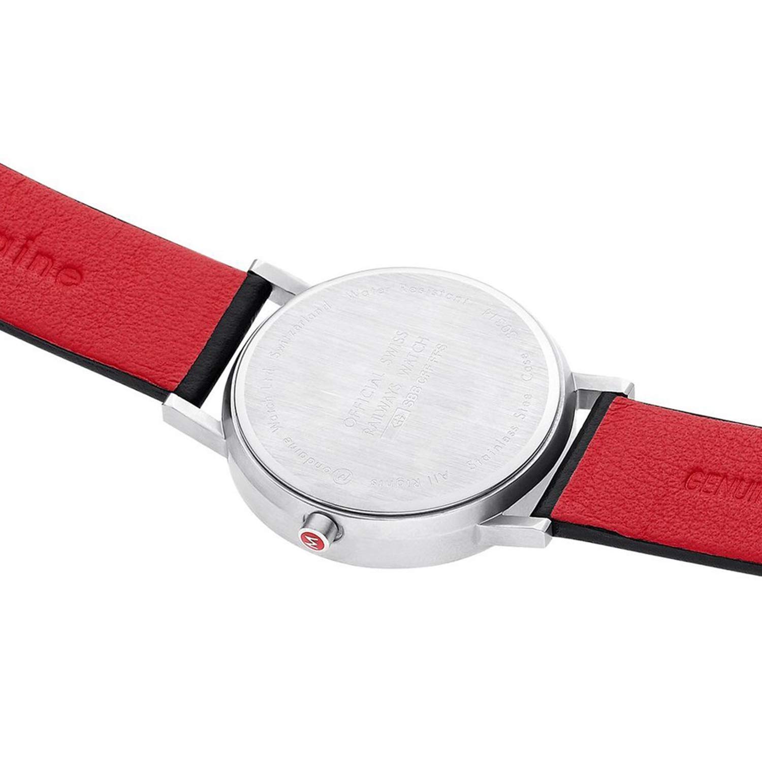 Mondaine Classic - Reloj de Cuero Negro para Hombre y Mujer, A660.30314.16SBB, 36 MM
