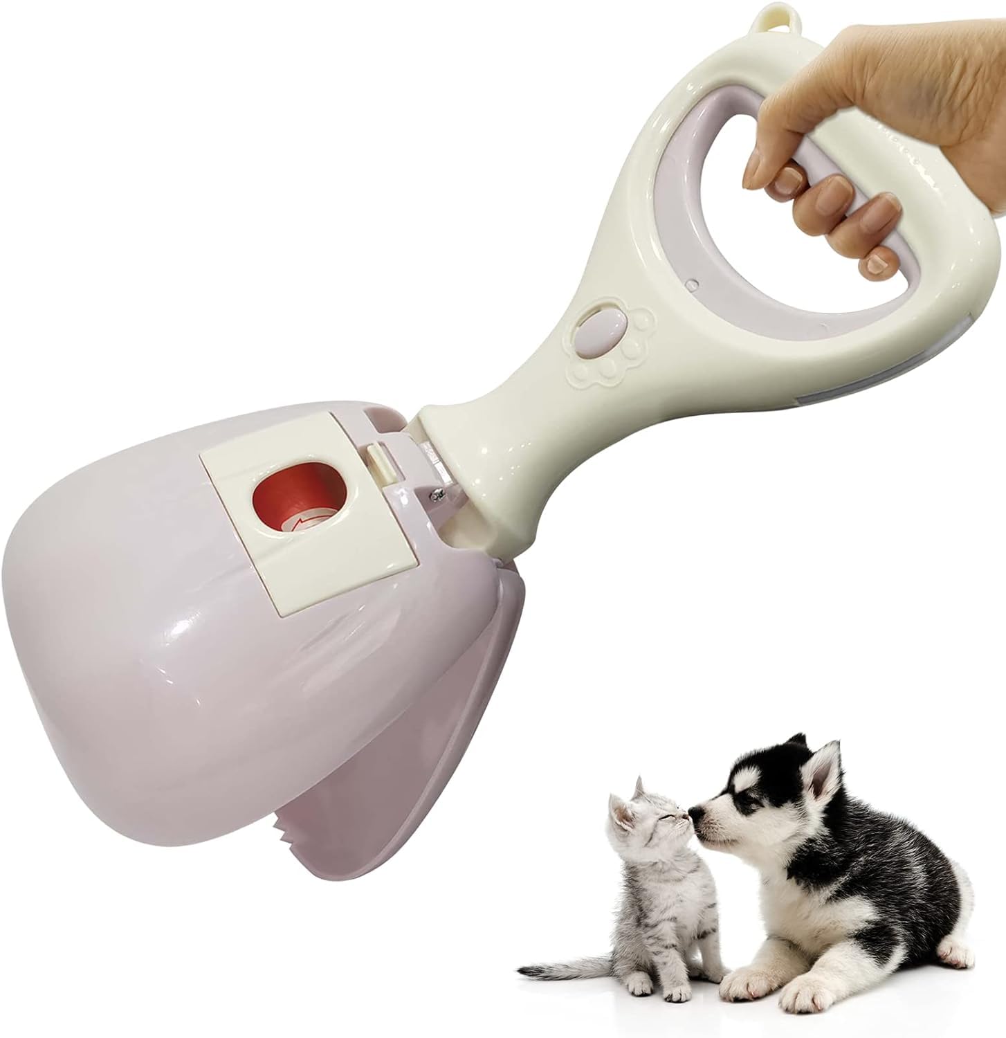 Emily Pets Portable Dog Poop Picker, Pooper Scoopers with Bags, Dog Pooper Scooper for Small Medium Large Dogs,Easy Pick Up Dog Poop (Purple) (B0CW3FWJLB) Amazon Price History, Amazon Price Tracker