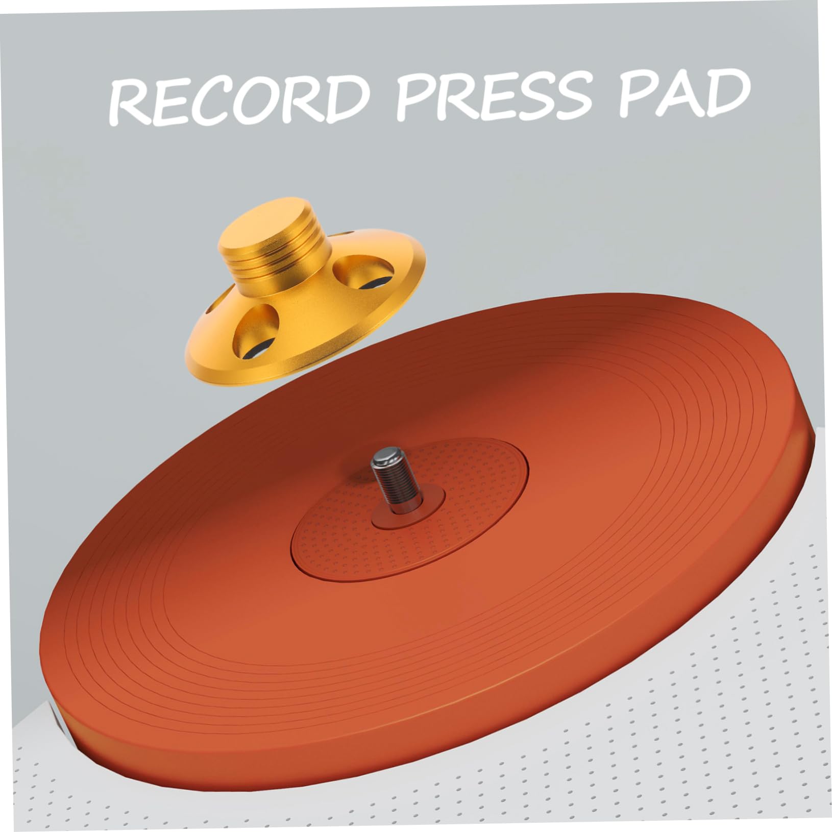 VILLCASE Estabilizador de Peso Récord Tocadiscos de Vinilo Aleación de Aluminio Reduce Vibraciones de Audio Instalación Elegante