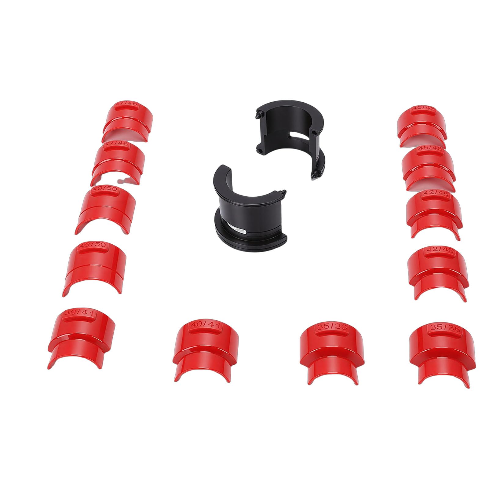 Zestaw narzędzi do sterownika uszczelki widelca Adapter do montażu i demontażu uszczelki 35 36 40 41 42 43 45 46 47 48 49 50mm