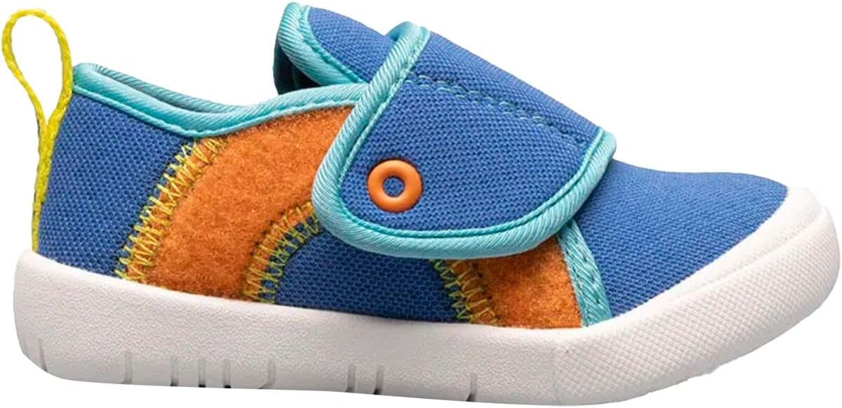 Bogs Kids Baby Kicker Hook and Loop Shoe, Royal, Size 7 Little Kid