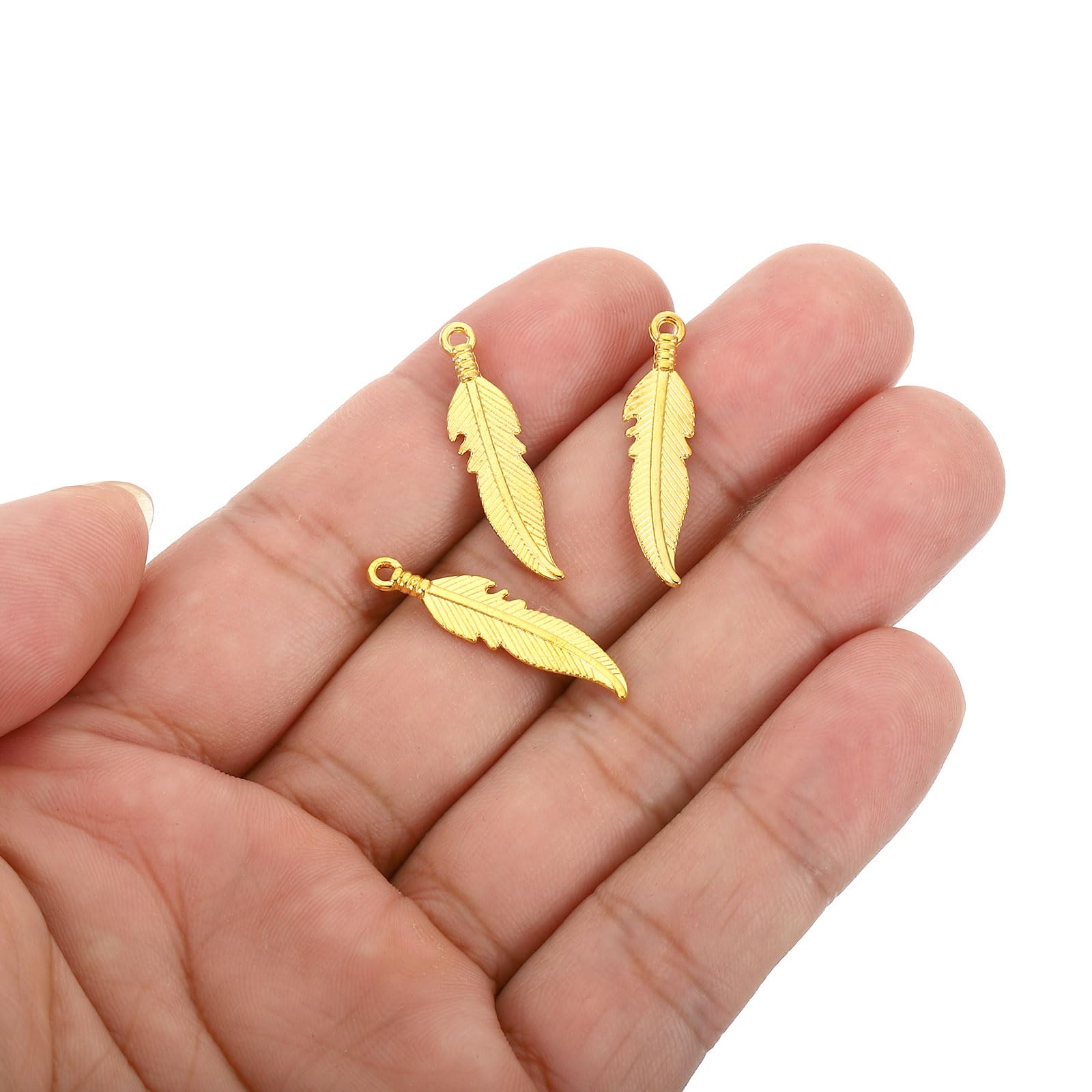 PATIKIL Feather Charm - Image 4