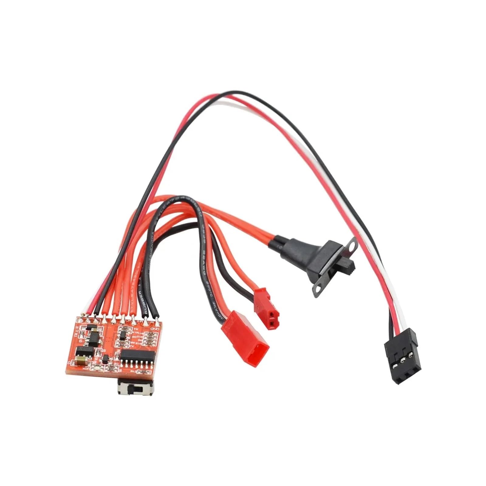 Per Mini 30A 4-8V Regolatore Velocità Elettrico Spazzolato ESC RC Ricambi Auto Accessori Modificati Sostituzione Off Road Veicoli Camion Veicolo ESC RC