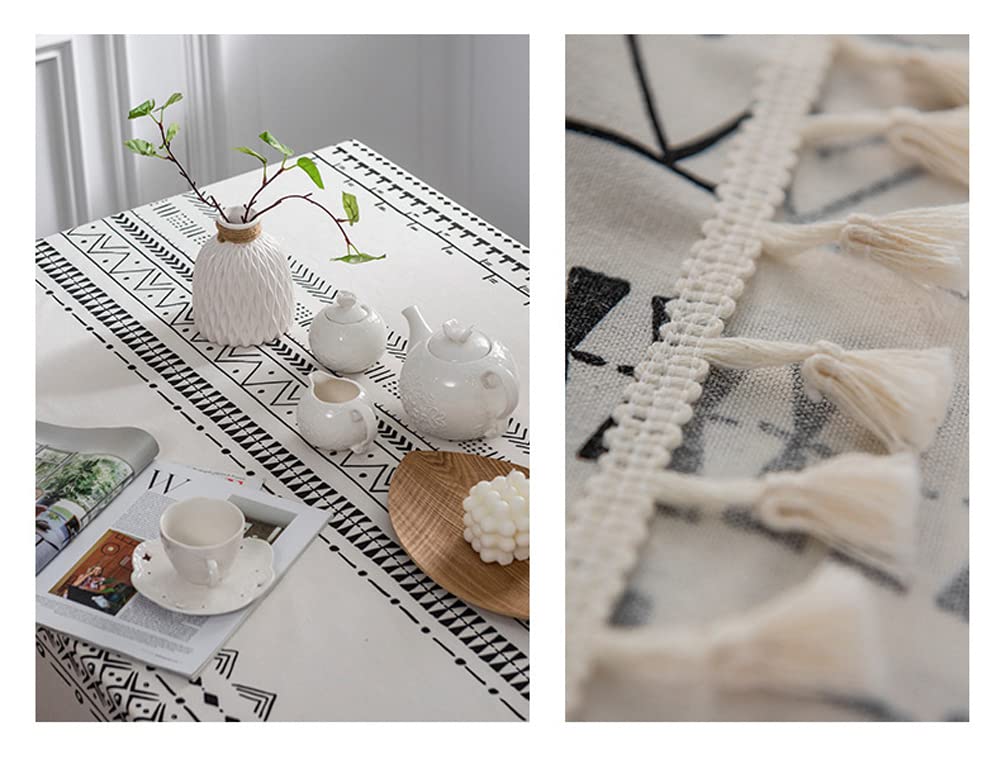 Nappe Rectangulaire Avec Un Style Folklorique Personnalisé Couverture Imperméable