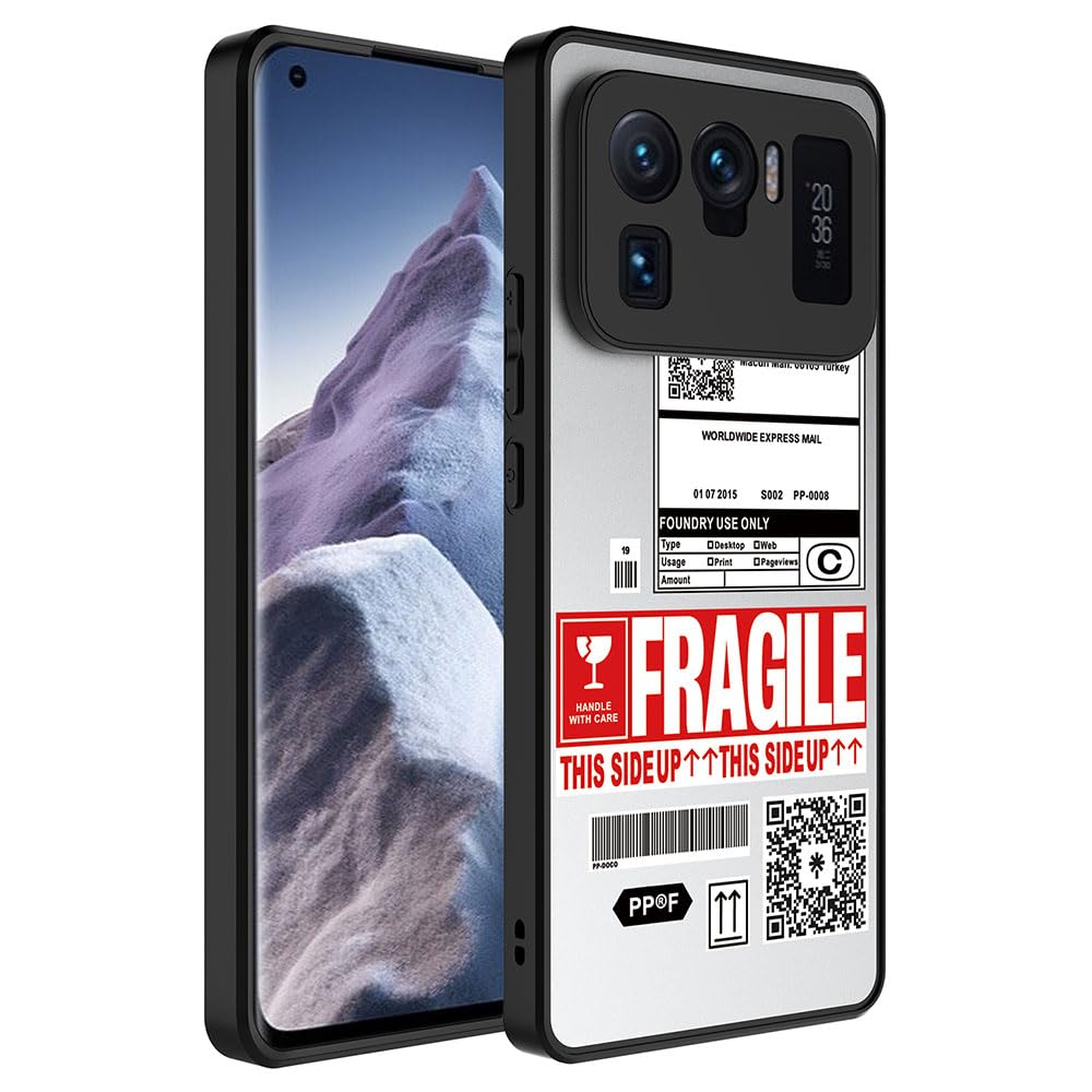 Zore Xiaomi ile uyumlu Mi 11 Ultra Kılıf Aynalı Desenli Kamera Korumalı Parlak Zore Mirror Kapak Fragile