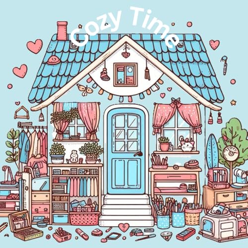 Cozy Time : A Relaxing Coloring Book for Creative Moments