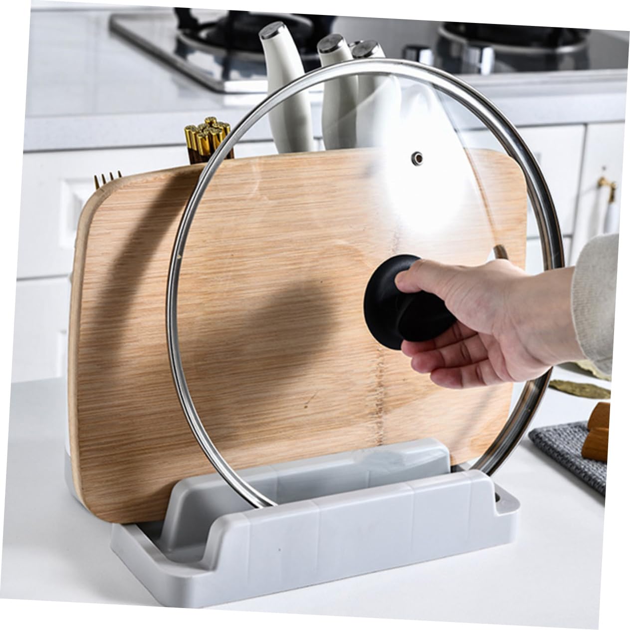 ULTECHNOVO Estante para Guardar Cubiertos de Cocina Multifuncional Pp | Bandeja Extraíble de Ahorro de Agua, Almacenamiento Separado y Limpieza Sencilla
