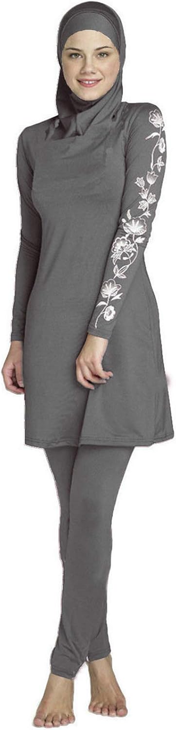 ziyimaoyi moslim badmode, islamitisch badpak, vrouwen hijab badmode, volledig dekkende, conservatieve badmode, moslim strandkleding, burkini