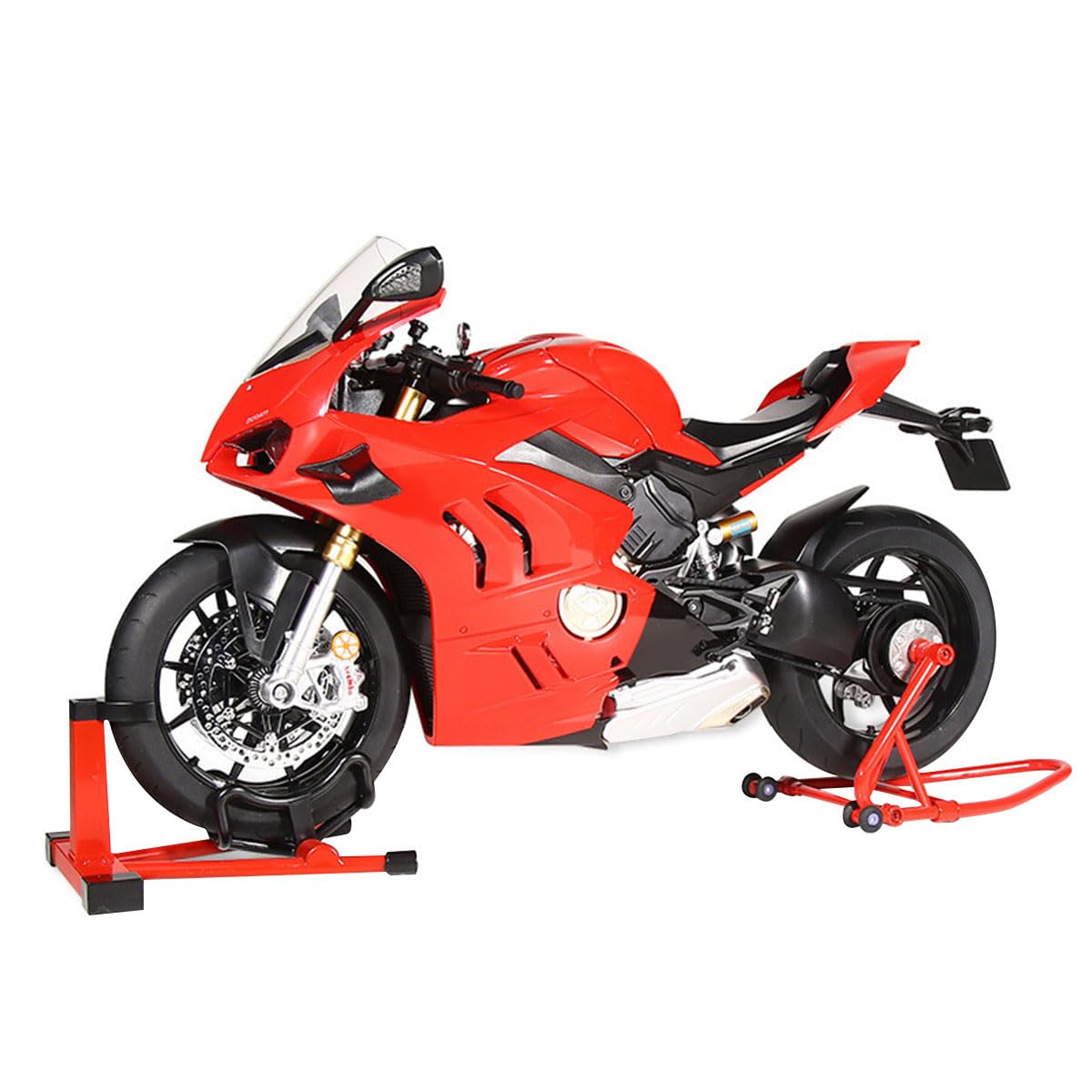 Cubertime 1/9 Scale Motorcycle Model Kit – Alloy Construction, Realistic Light & Sound Effects, Interactive Features, Gift for Motorcycle Enthusiasts and Collectors (16+)