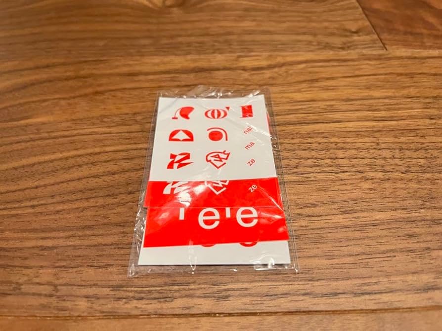 Tele キーホルダー＆ステッカーセット nai ma zeステッカー4枚セット Amazon | Tele nai ma ze ステッカー4枚セット | シール