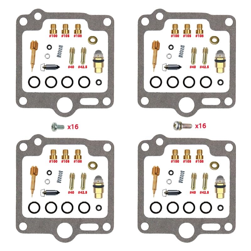 Kit de Réparation Carburateur XJ900F avec gicleurs laiton résistants au carburant