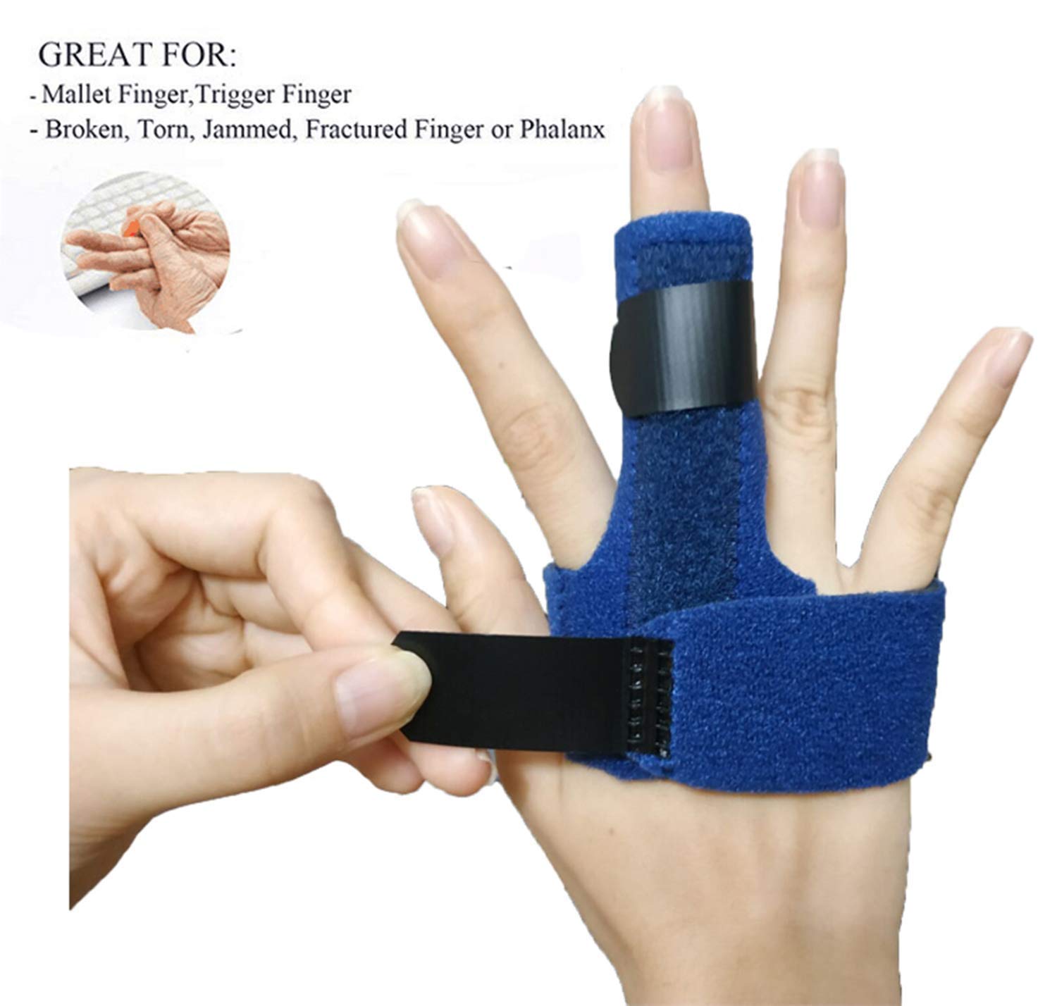 Trigger Finger Splints, Finger Knuckle Immobilization, Builtin
