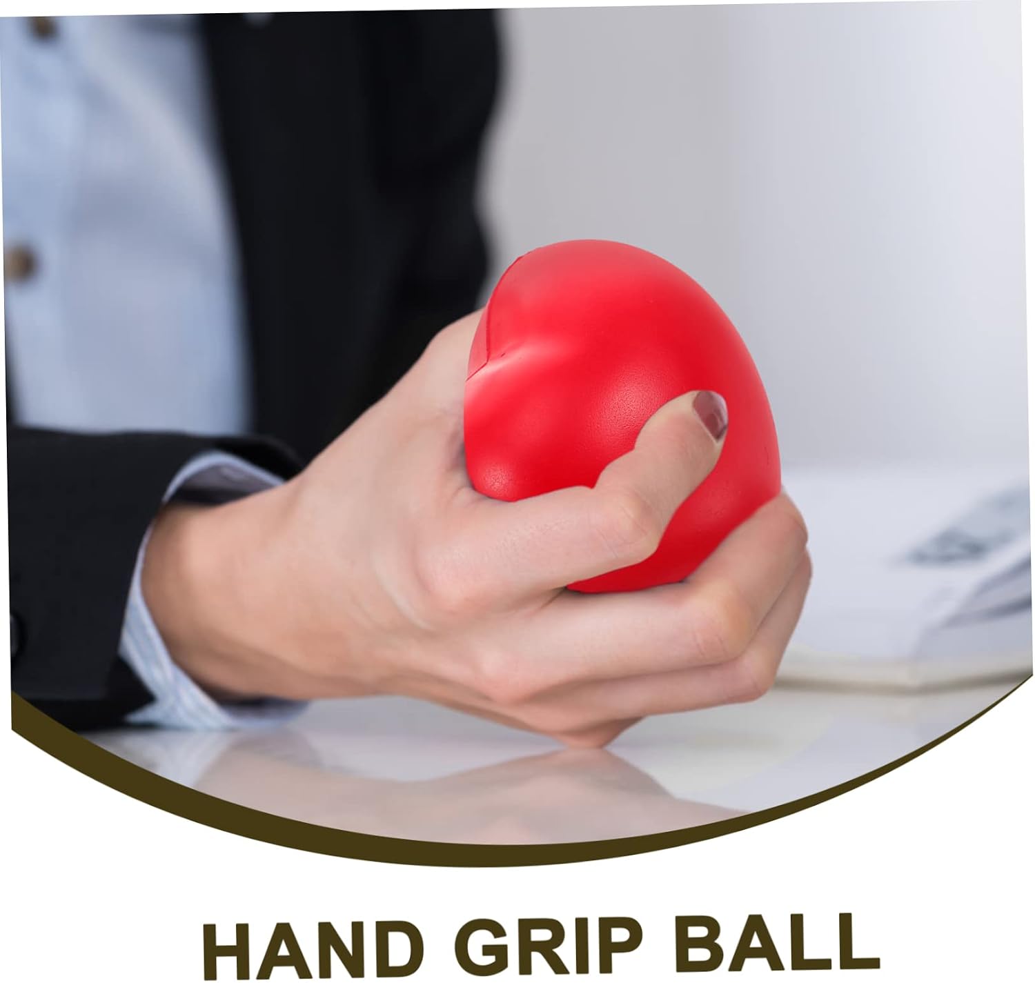 Hand Exercise Ball Grip Strengthener Squeeze Stress Ball for Hand Therapy for Fingers Wrist Strengthening