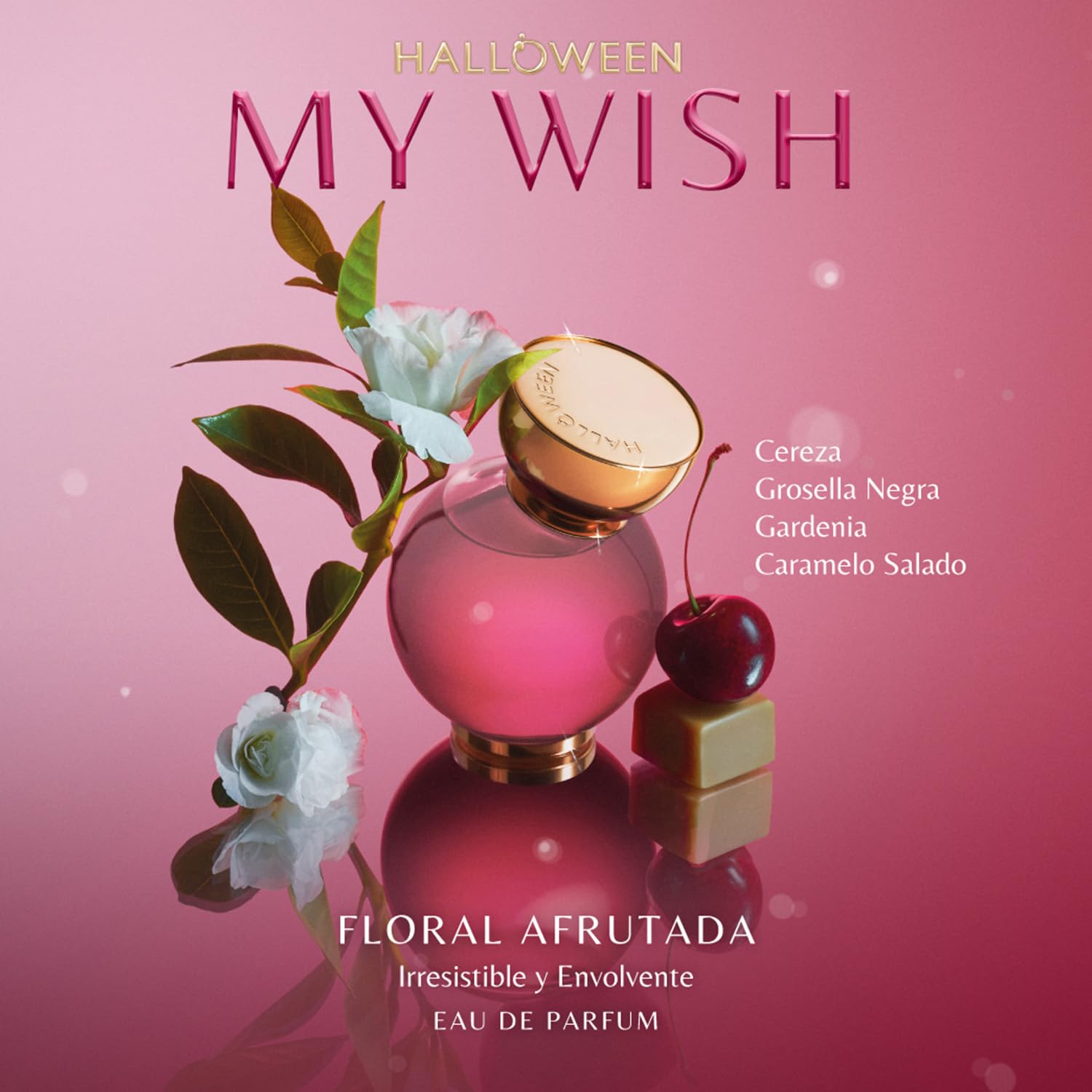 Halloween My Wish, Eau de Parfum para Mujer, Aroma Oriental Afrutado, con Vaporizador