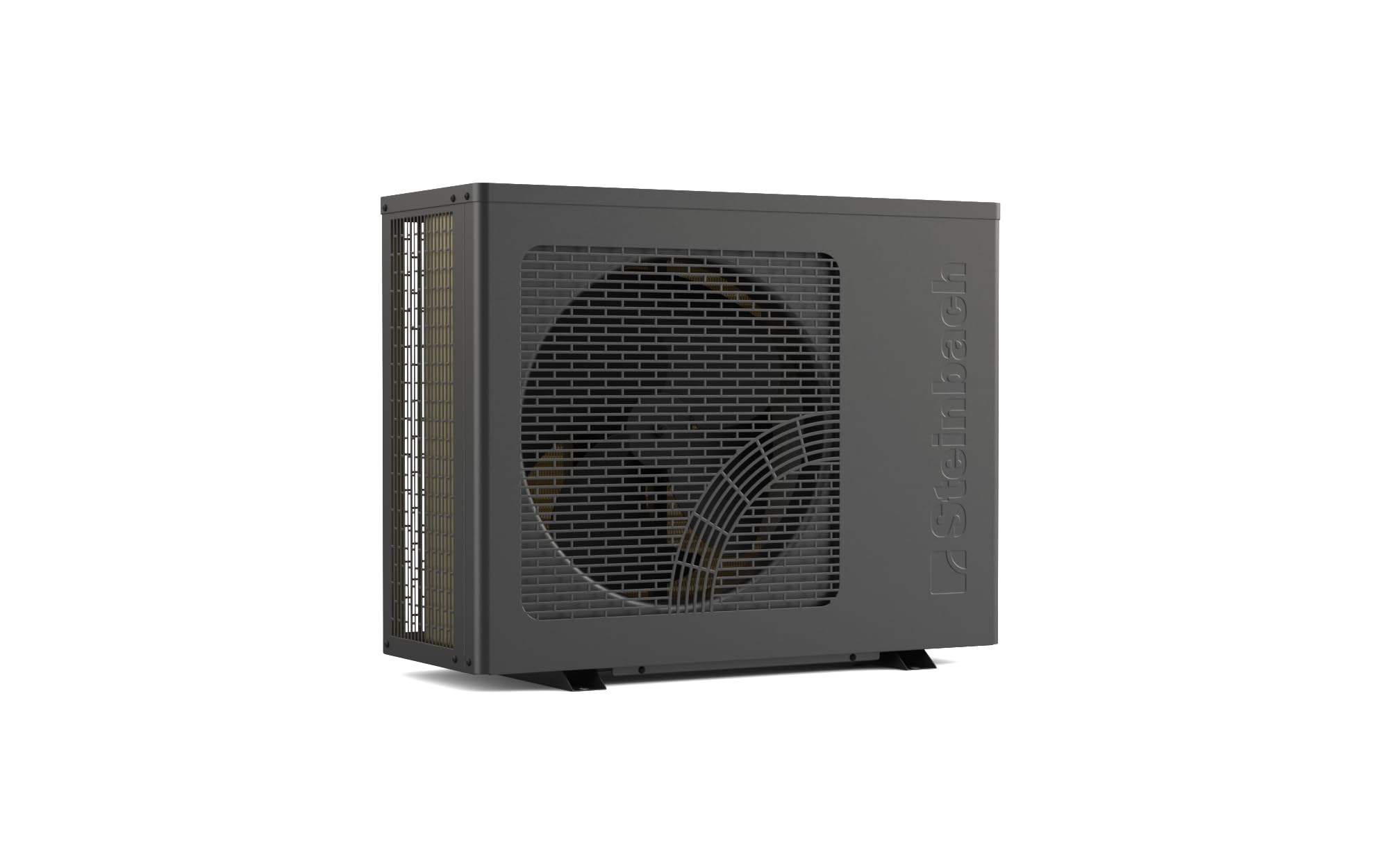 Steinbach Pompa di Calore Solid 9 – 049402Z – Pompa di Calore per Piscina Fino a 50.000 l – Potenza di Riscaldamento 9 kW – Funzione di Riscaldamento e Raffreddamento – Controllo App WLAN – Adatto