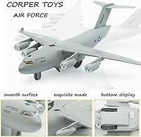 Vista 5 de CORPER TOYS Avión fundido a presión de metal pull-back avión juguetes modelo de avión de aire para niños cumpleaños