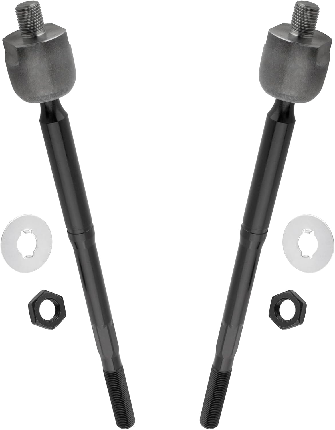 4Pcs Front Outer + Inner Tie Rods End Links LH Driver & RH Passenger Fit For Toyota Prius 2004-2009 Hatchback 4-Door 1.5L Replace# ES80303 ES80302 EV80304