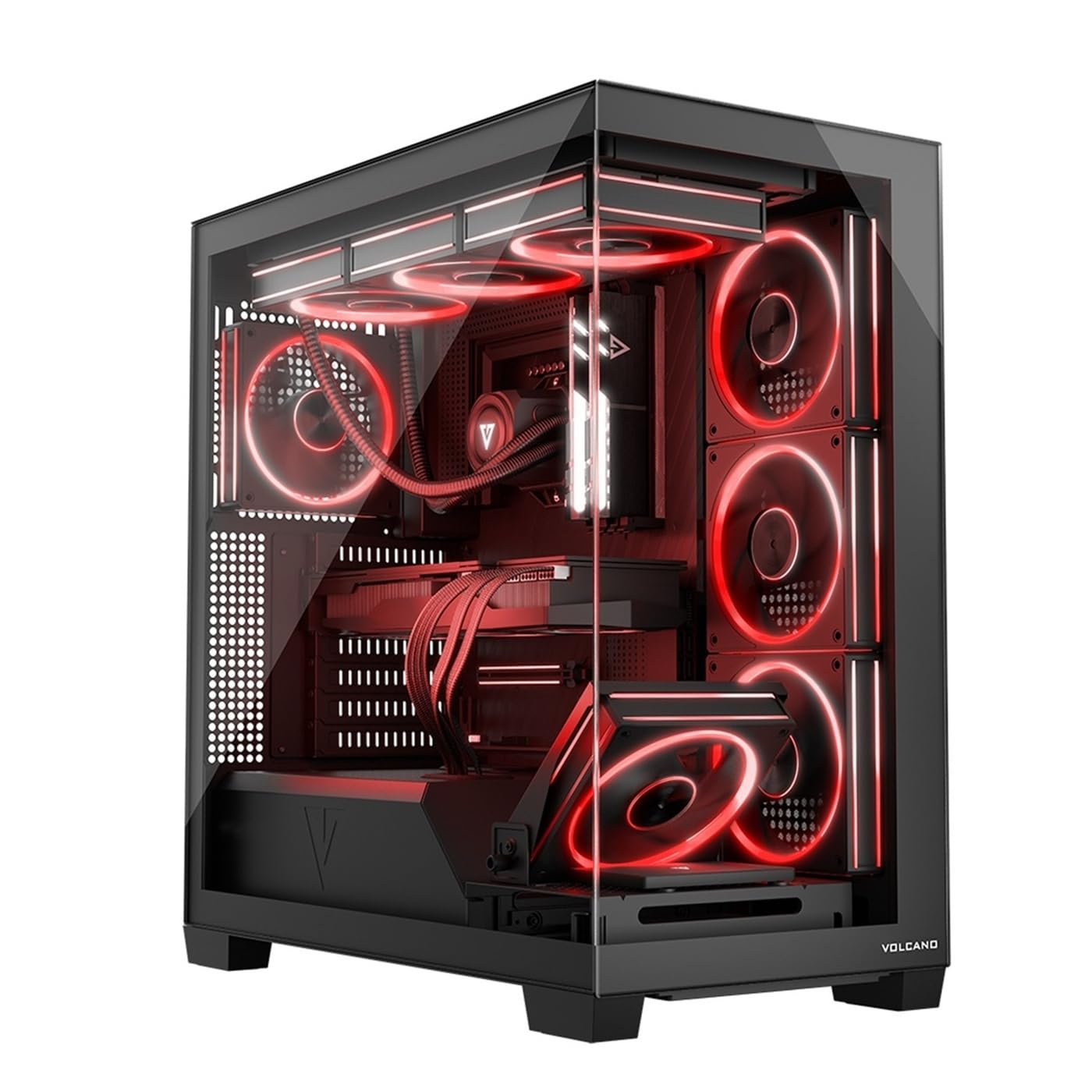 VIST Gaming PC Ryzen 7 8700F AIO RTX 5060Ti 32GB SSD 1TB W11 WiFi BT DLSS 4
