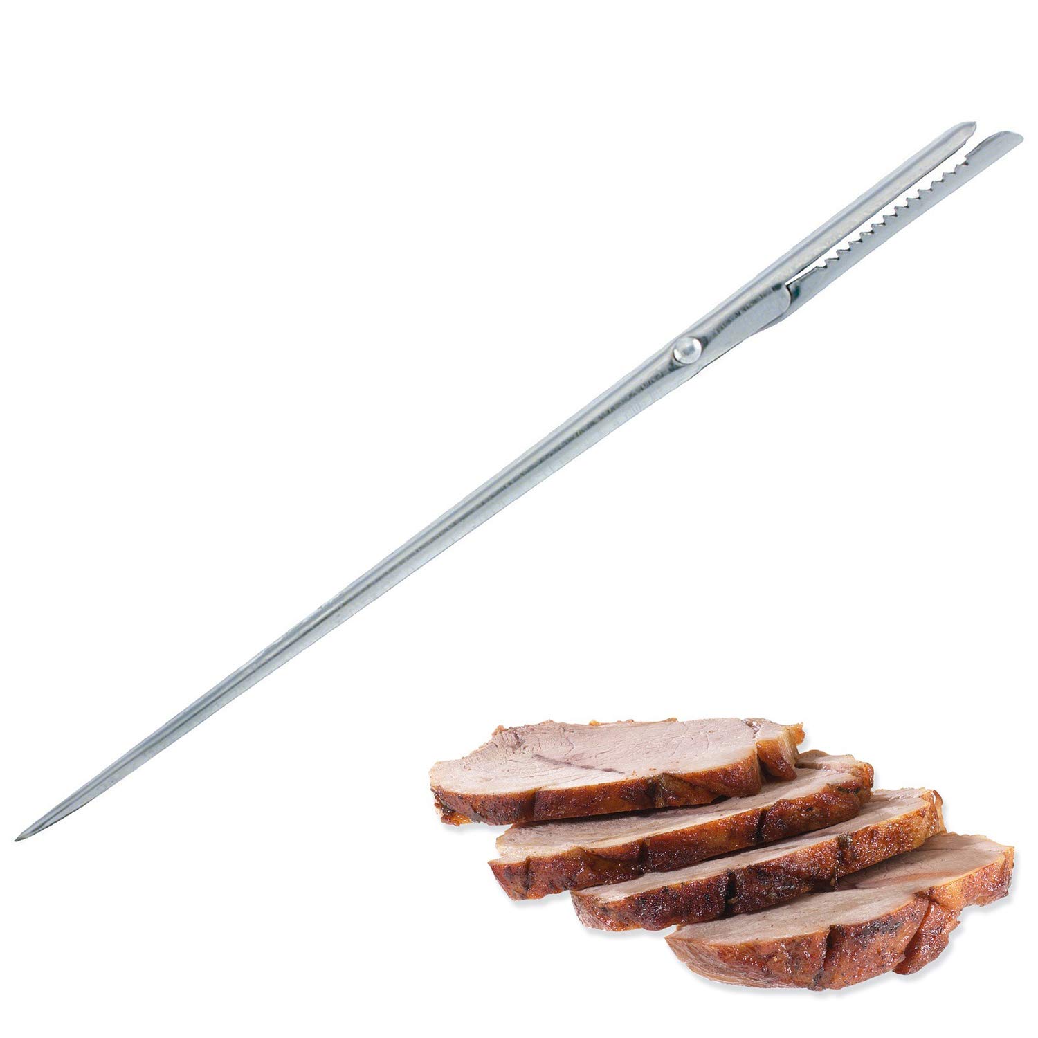 Westmark Ago per Lardellare con Pinza Dentellata 19,3 cm Acciaio Inossidabile