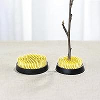 Vista 5 de Flower Frog - Soporte de acero inoxidable para arreglos florales (2.4 pulgadas)