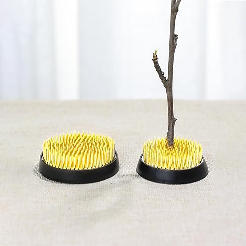 Miniatura 5 de Flower Frog - Soporte de acero inoxidable para arreglos florales (2.4 pulgadas)