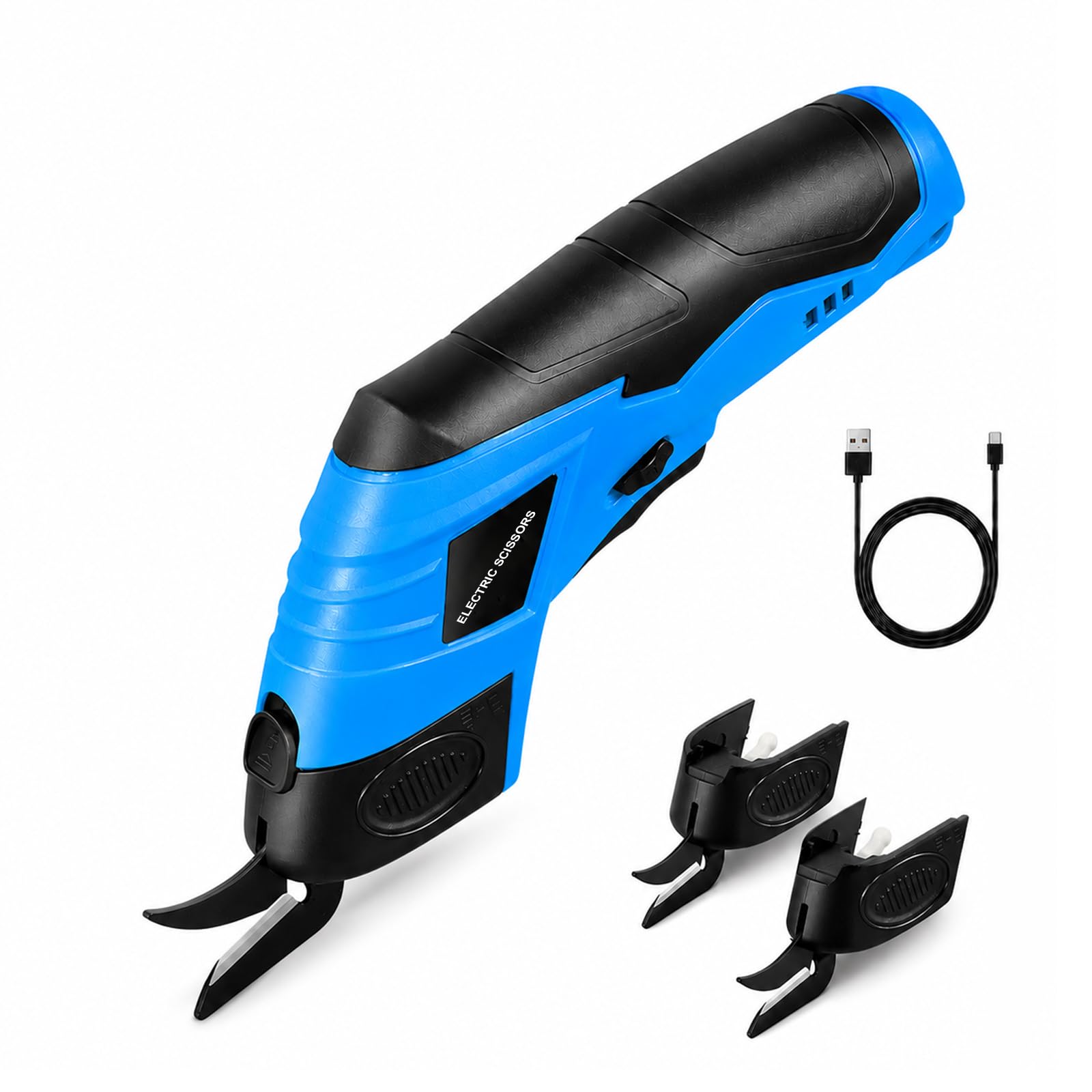 Zurligi Cordless Electric Scissors, Rechargeable Cardboard Cutter