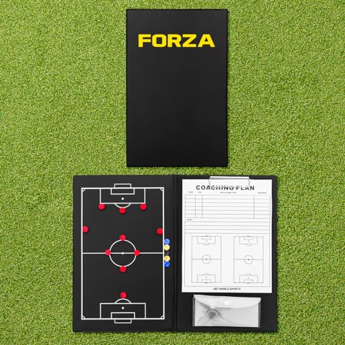 FORZA Dossier de Tactiques Magnétique de Format A4 pour Entraîneurs de Football
