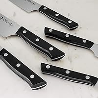 Vista 5 de HENCKELS Everedge Dynamic - Juego de cuchillos afilados de 14 piezas, cuchillo de chef, cuchillo de pan, cuchillo de carne, ingeniería alemana