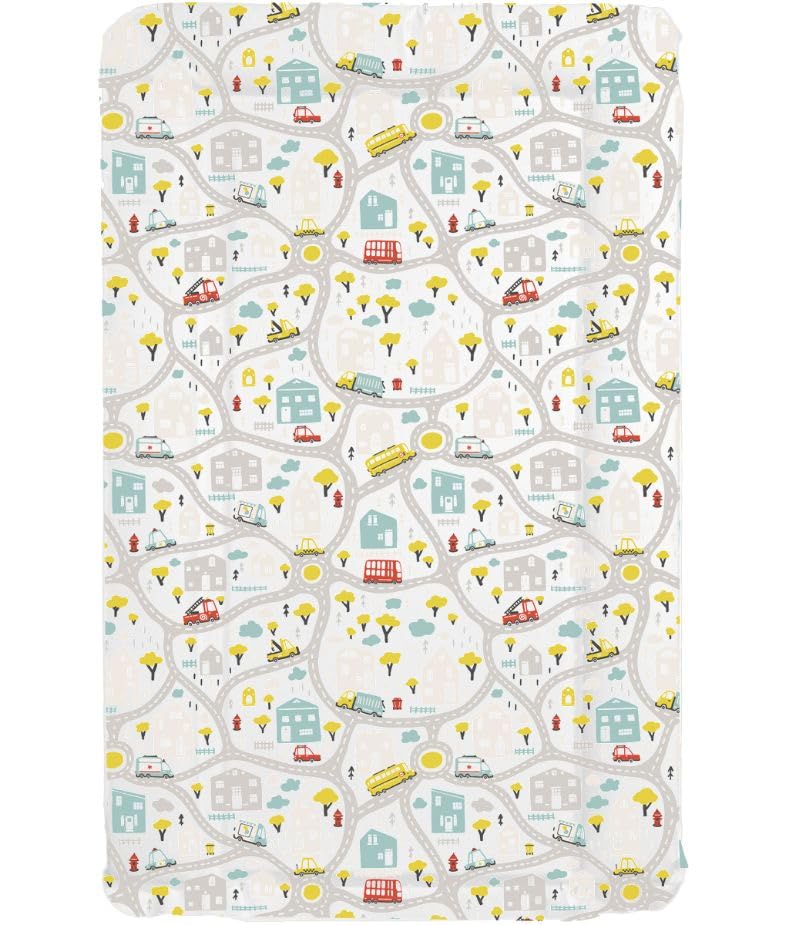 Sunnybabies Beep Beep Baby Changing Mat Road City Play Bus Car Town