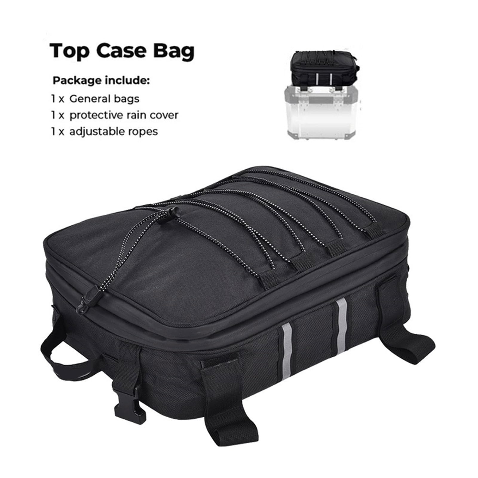 Hecktaschen, verschleißfeste Top Taschen, Motorradgepäck, zusätzliches wasserdichtes Top Pack für R1200GS Adventure Motorradgepäck