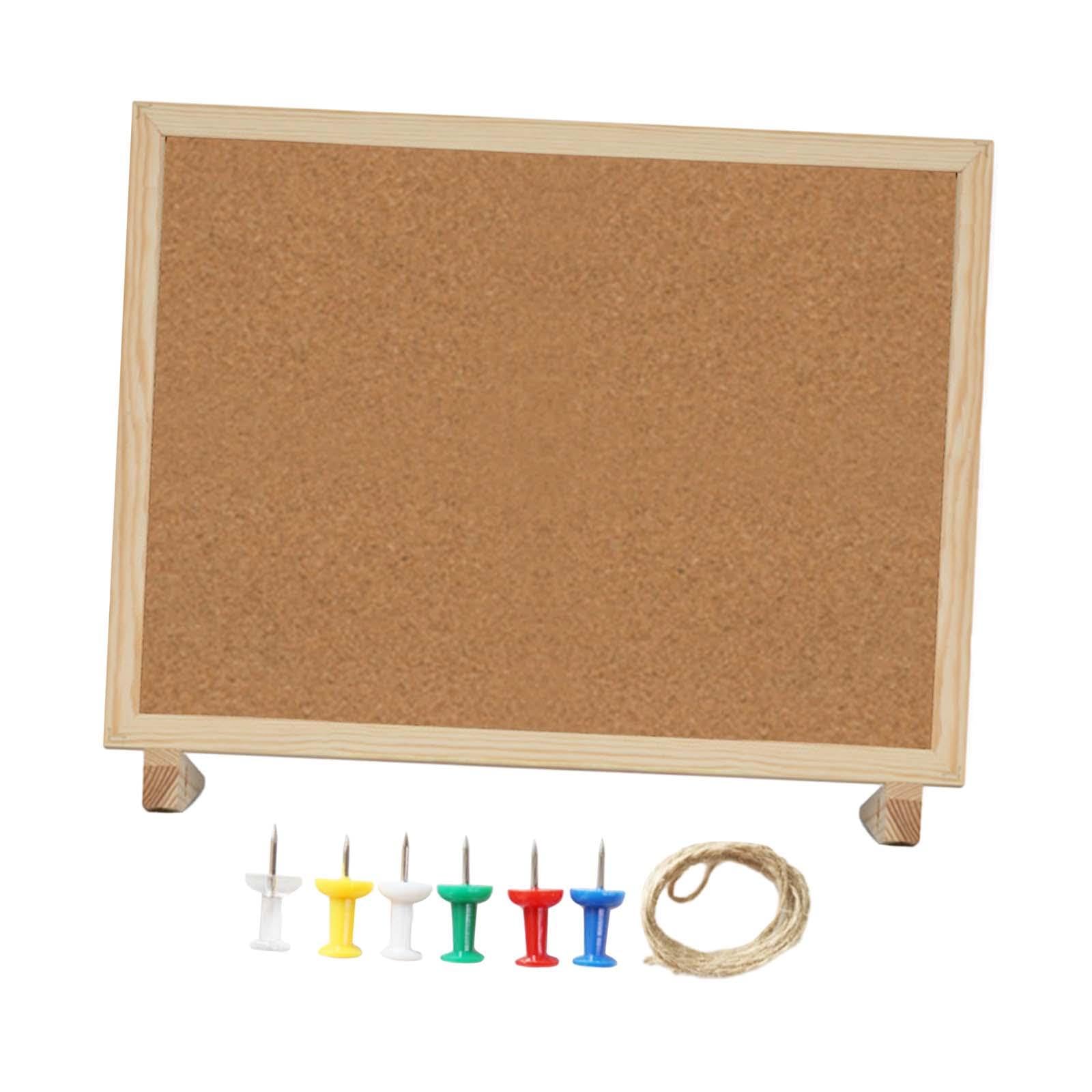Cork Board Cute Picture Display Bulletin Board for Living Room Bedroom Decor 40cmx30cm-image-22
