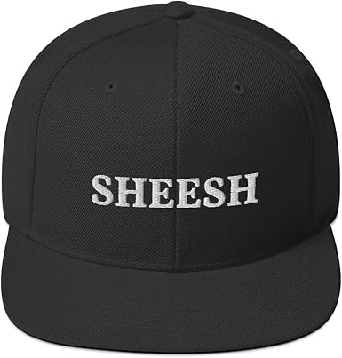 Sheesh, sheesh hat, Embroidered #sheesh 