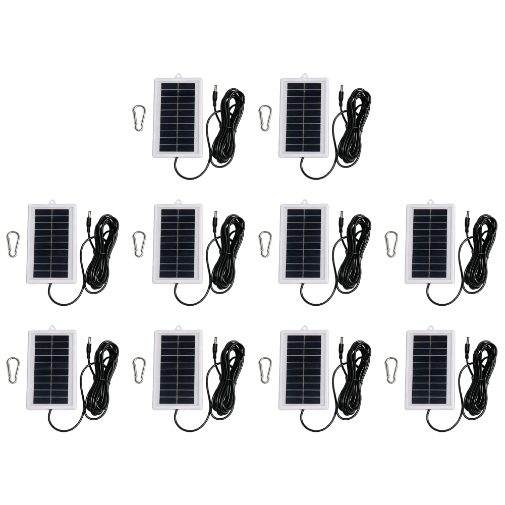 Przenośna ładowarka solarna 1W 5V z wyjściem DC5521 do użytku na zewnątrz | Wysokowydajny monokrystaliczny panel słoneczny do przenośnej ładowarki i zestawów DIY