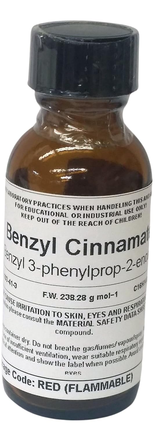 Benzyl Cinnamate | High Purity Aroma Compound - 15mL (0.5 Fl Oz)