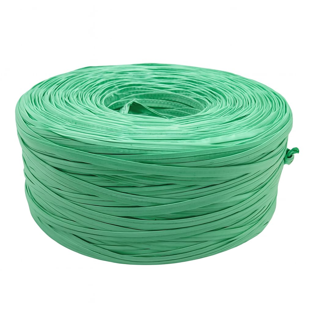 Green – Plastic Twine Roll for Packing – PP Binding Rope for Plants Gardening, Craft, Tying & Commercial Use – Multipurpose Roll Rassi Thread – Sutli Rope to Tie Plants-image-11