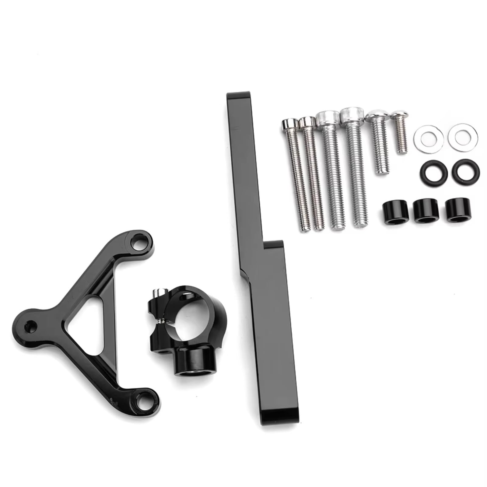 Amortiguador de Dirección Compatible con CB1000R 2008 2009 2010 2011 2012 2013 2014 2015 2016 Soporte De Amortiguador Estabilizador De Dirección De Motocicleta