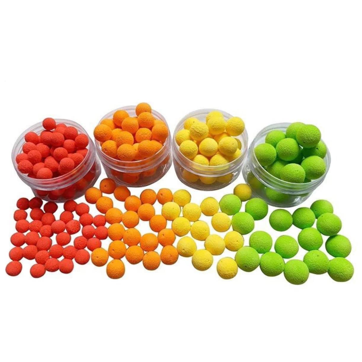 Mipcase Boilies Fishing Carp Baits PVA Smell Fishing Lure Floating Beads Ultra-Light Soft Strawberries Flavors